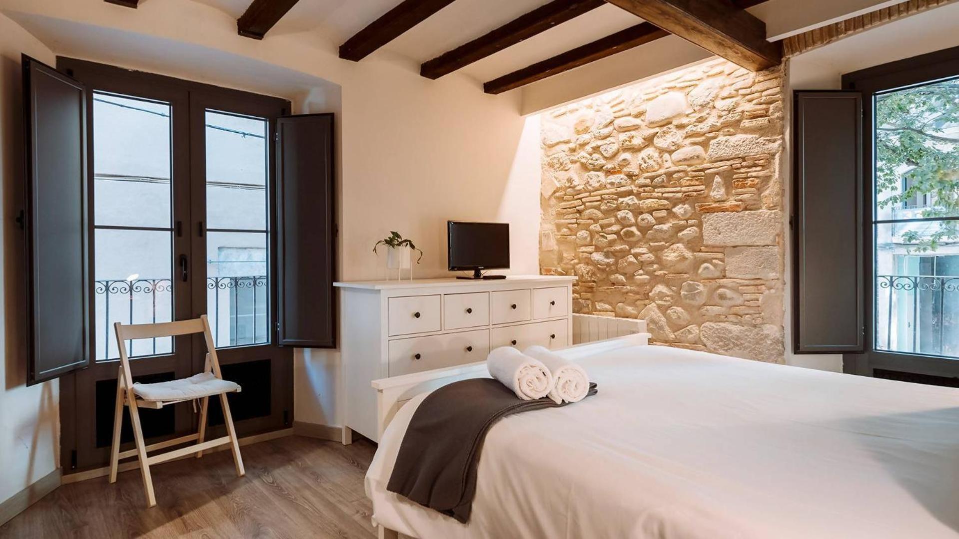 Old Town Duplex With Character Appartement Gerona Buitenkant foto
