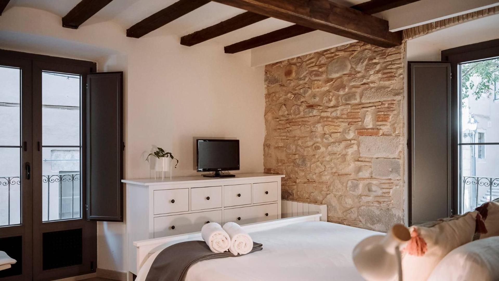 Old Town Duplex With Character Appartement Gerona Buitenkant foto
