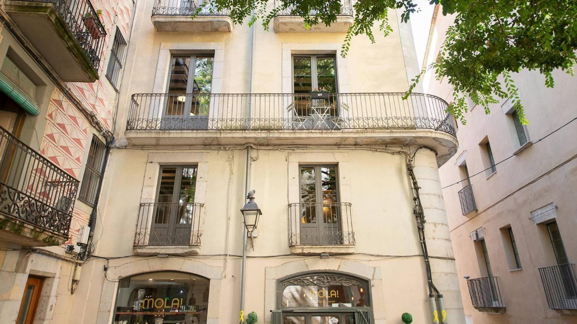 Old Town Duplex With Character Appartement Gerona Buitenkant foto