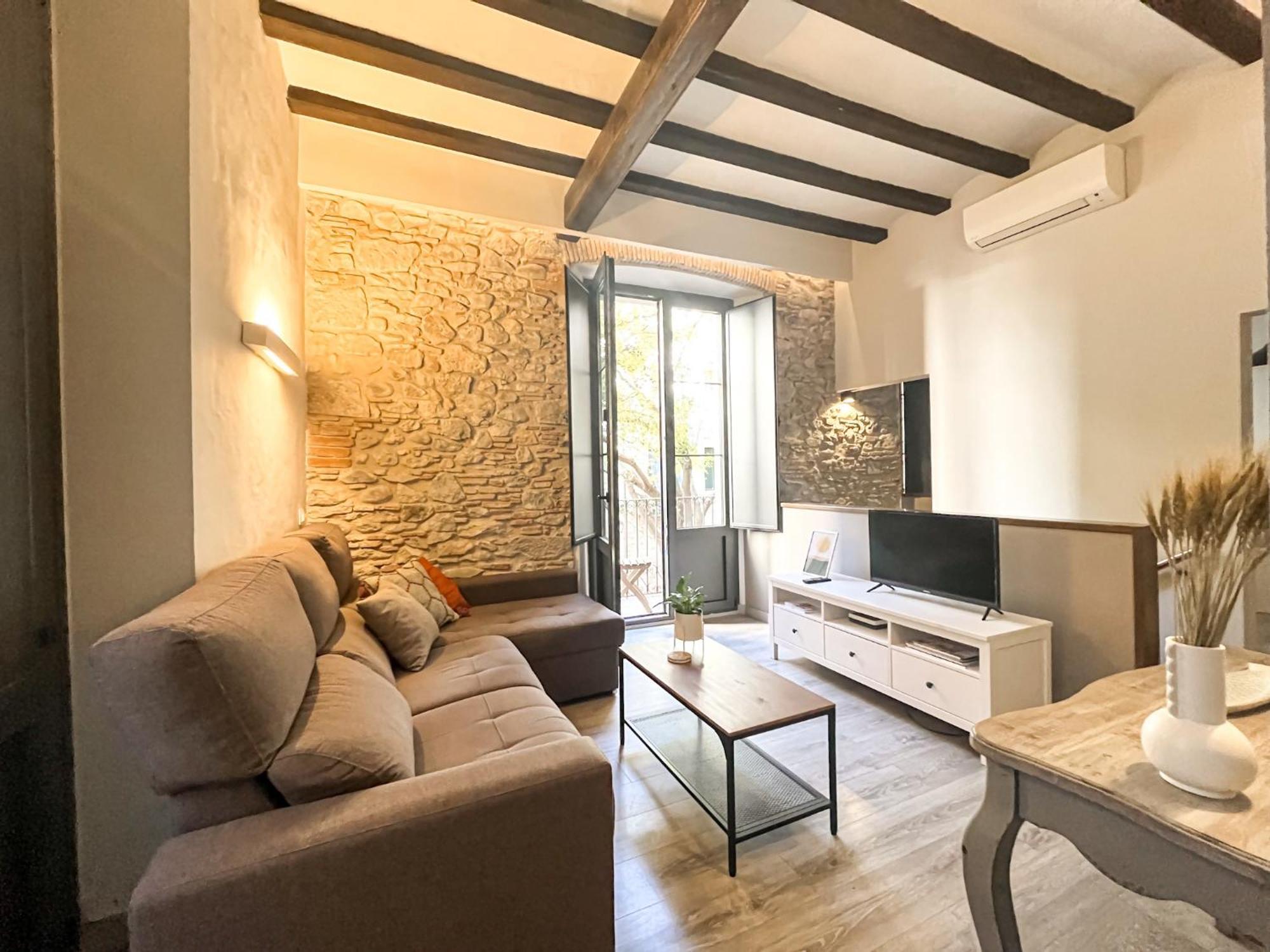 Old Town Duplex With Character Appartement Gerona Buitenkant foto