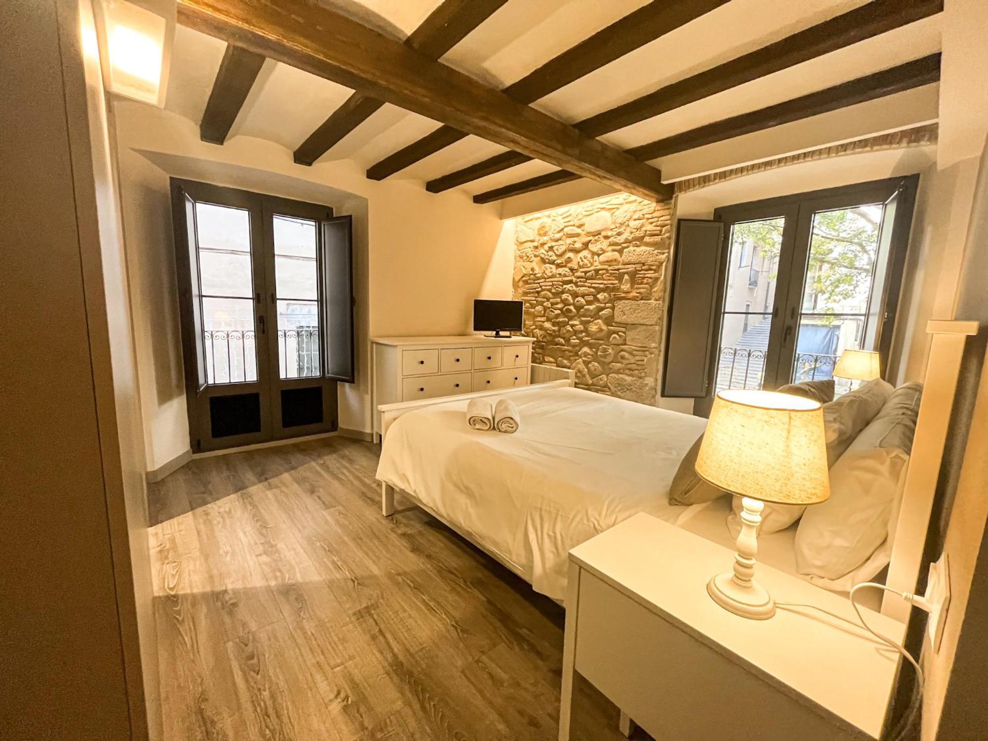 Old Town Duplex With Character Appartement Gerona Buitenkant foto